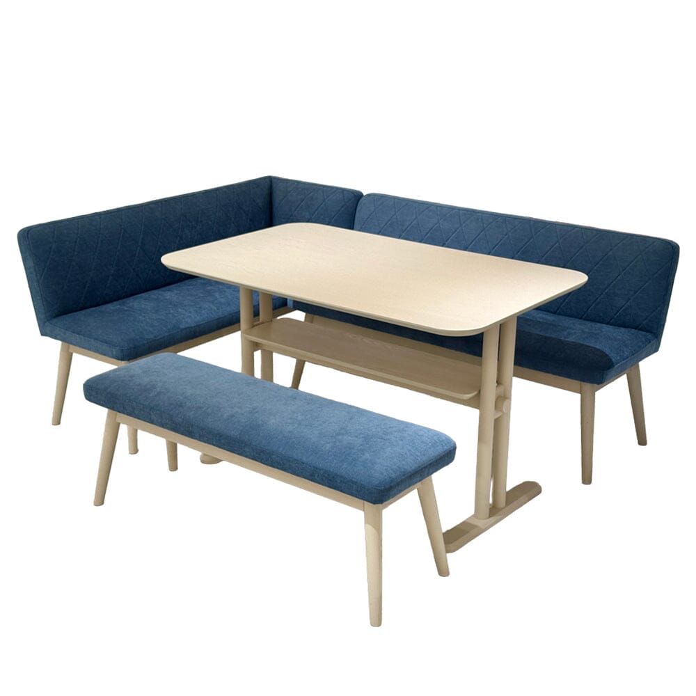 Sofa Blue X White (W1350 × D537 × H740)