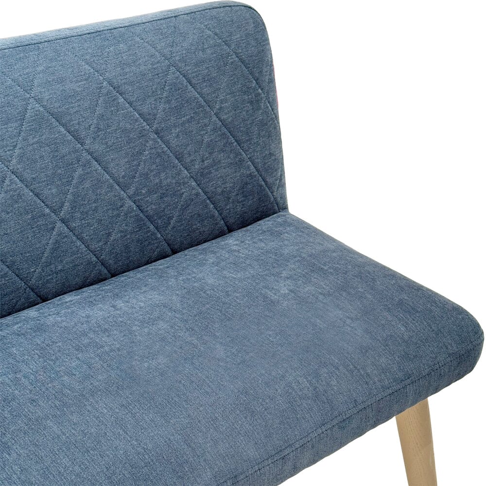Sofa Blue X White (W1350 × D537 × H740)