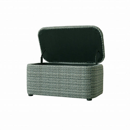 Box Stool Blue